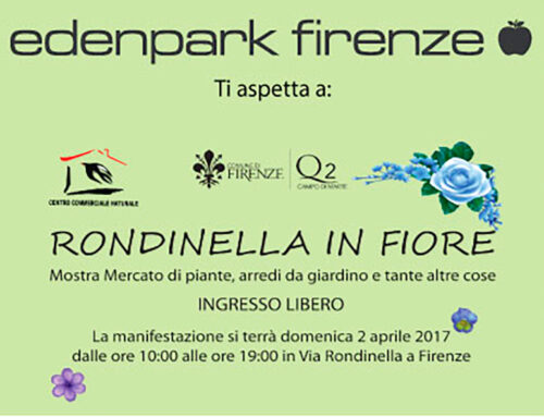 Rondinella in fiore con Edenpark